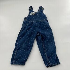 Vintage Oshkosh B’Gosh Lace Pocket Overalls Jean Denim